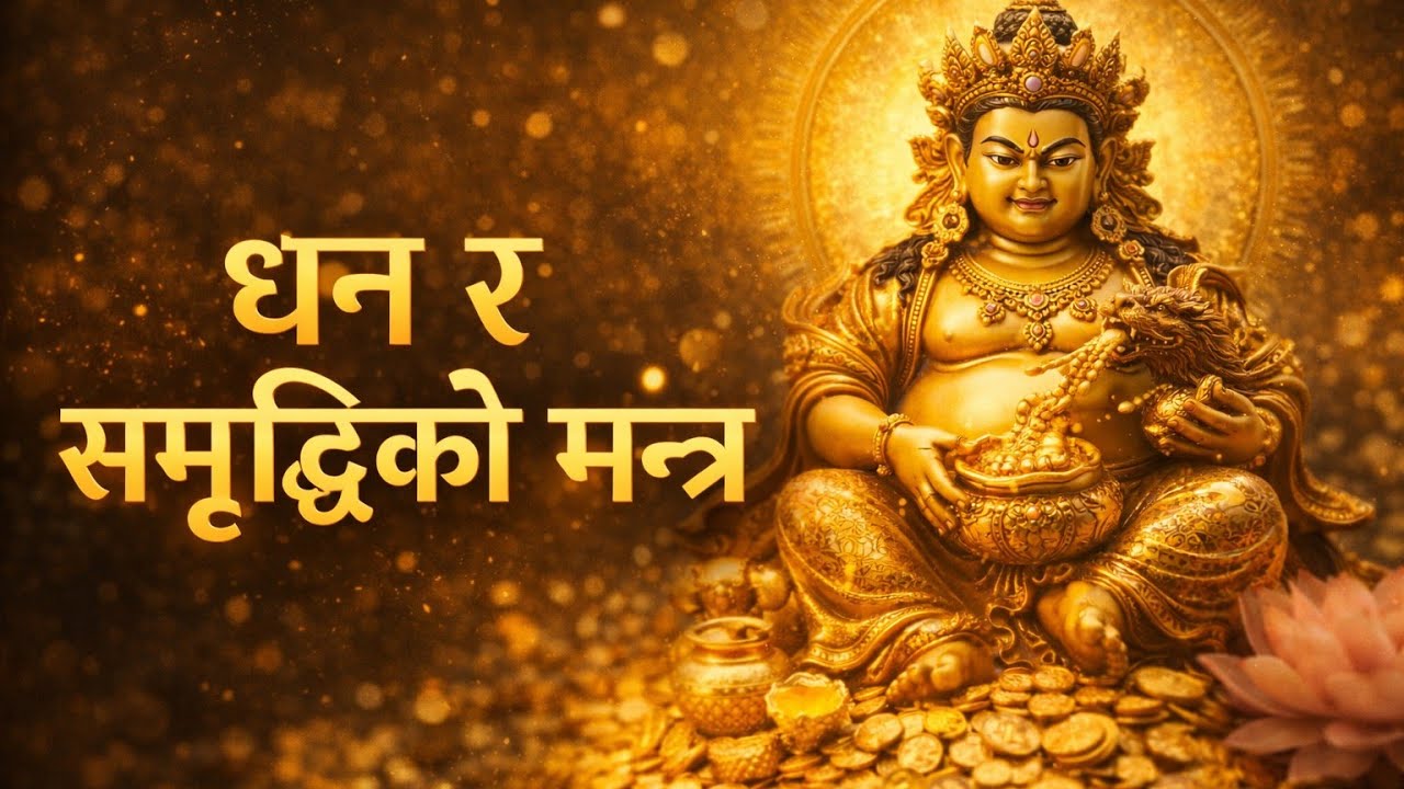 Om Zambala Dzahani Dzaye Swaha | धन र समृद्धिको मन्त्र | 1 Hour Wealth Mantra