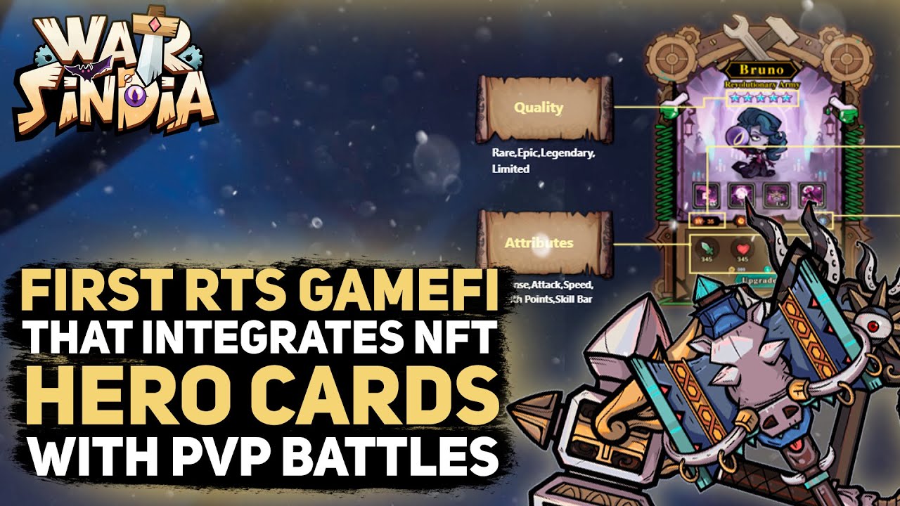 ☯️ WarSindia &ndash; NFT esports game / Collect lands and heroes, battle for the territories of Sindia