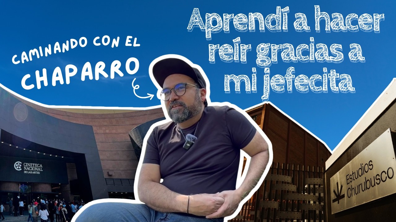 Aprendí a hacer REÍR gracias a mi JEFECITA | Caminando con el Chaparro