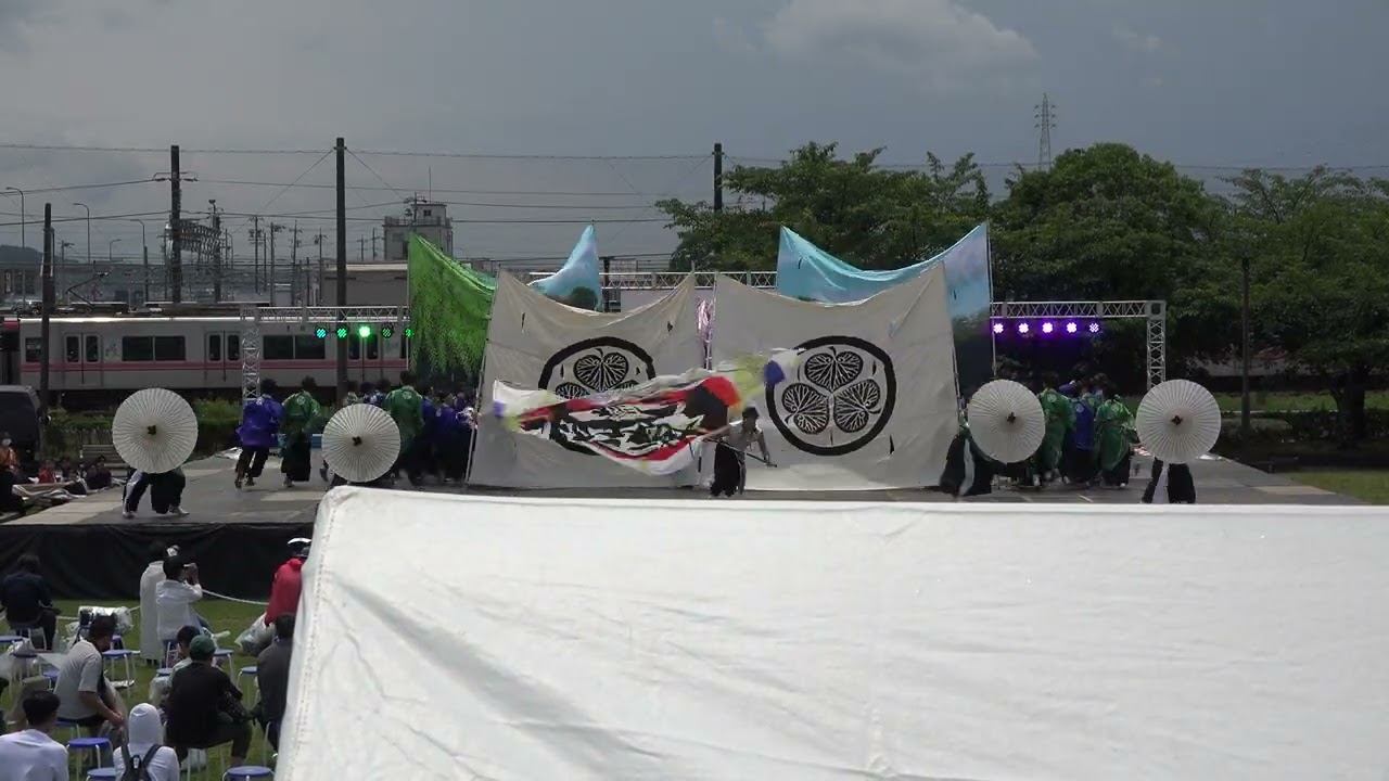 名古屋大学快踊乱舞　2024　犬山踊芸祭　『丹麗(あかり)』　メイン会場　6月2日　2日目審査B　5番目　第２０回犬山踊芸祭
