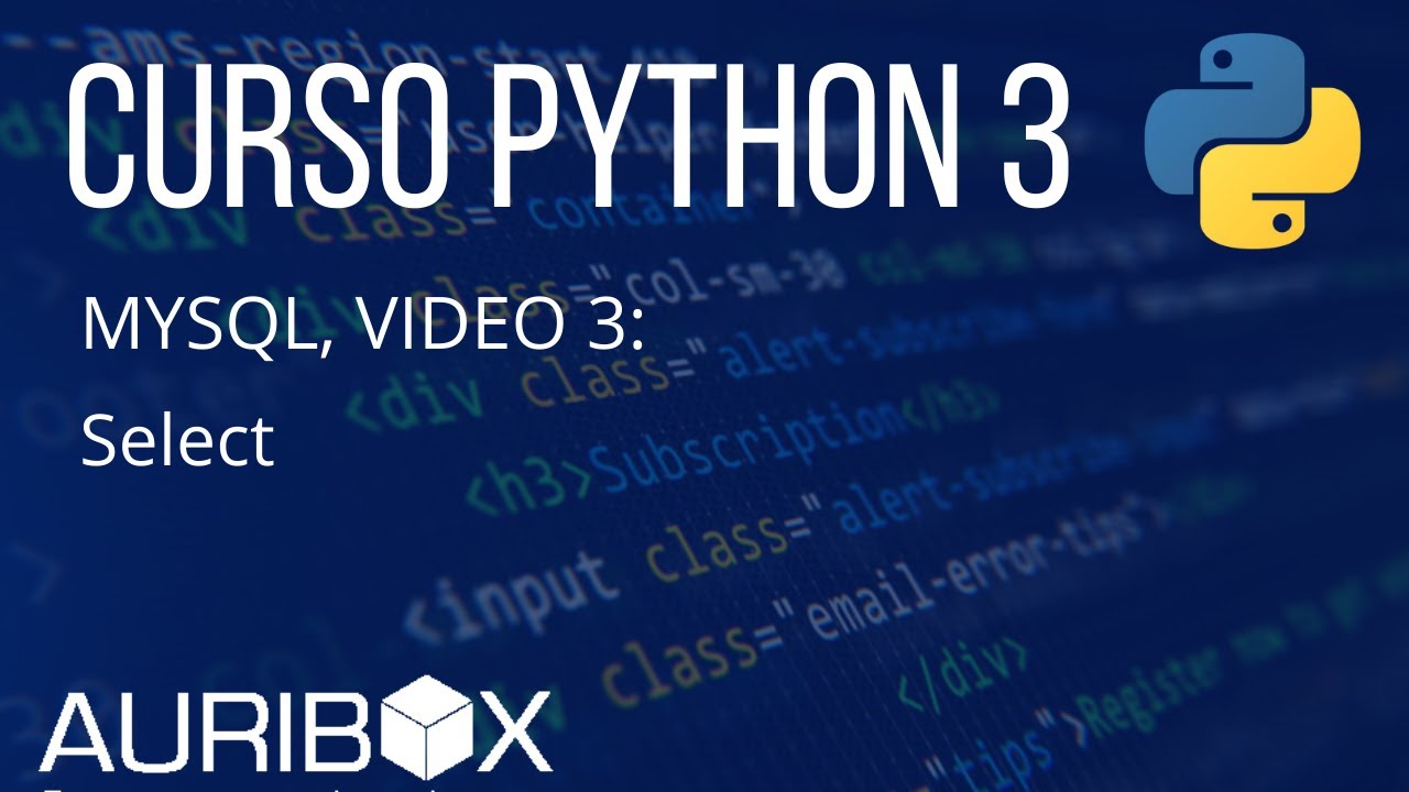 DB: 3 MySQL Select con Python 3