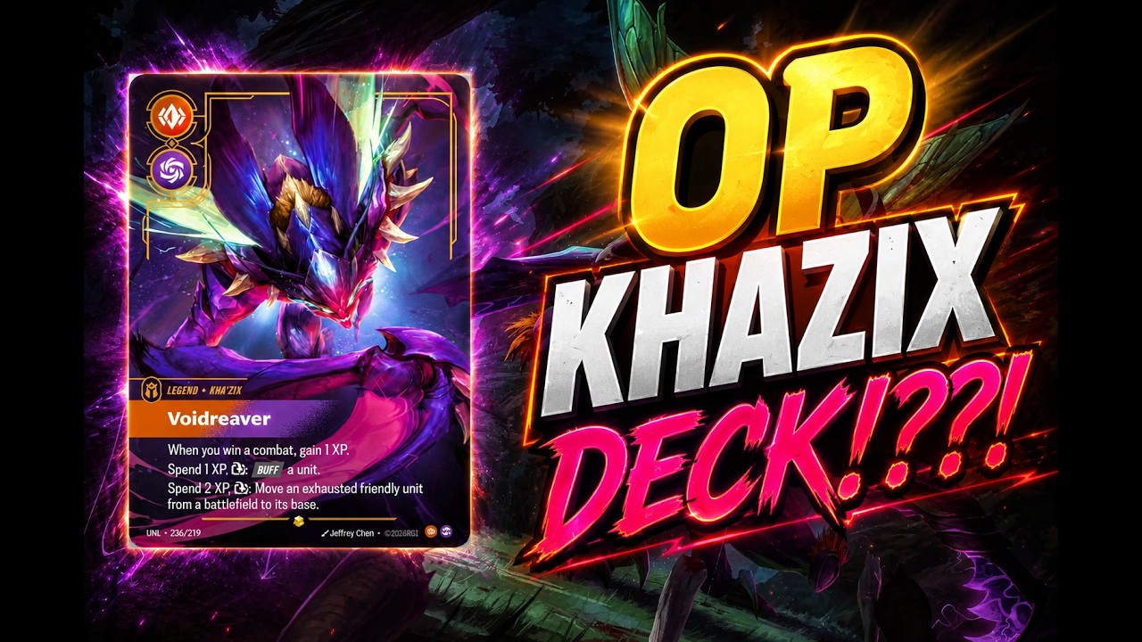 The Most Op Khazix Deck | Riftbound Unleashed
