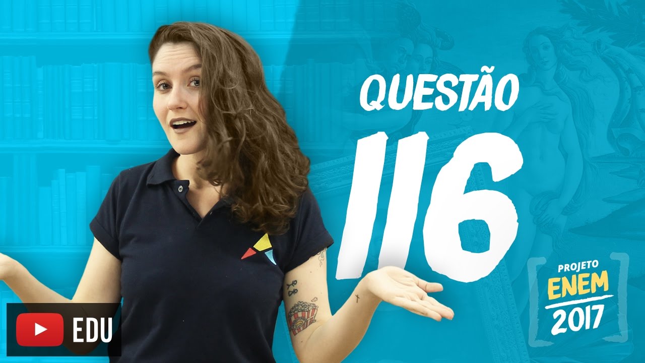 Enem 2016 - Linguagens | Questão 116 (Caderno Rosa)