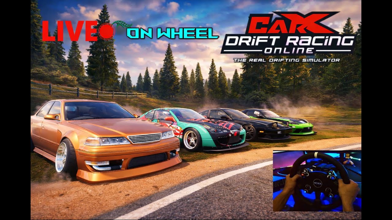 🔴LIVE Ep14 Slides With Subs CarX Drift Online Racing On Wheel (PC)