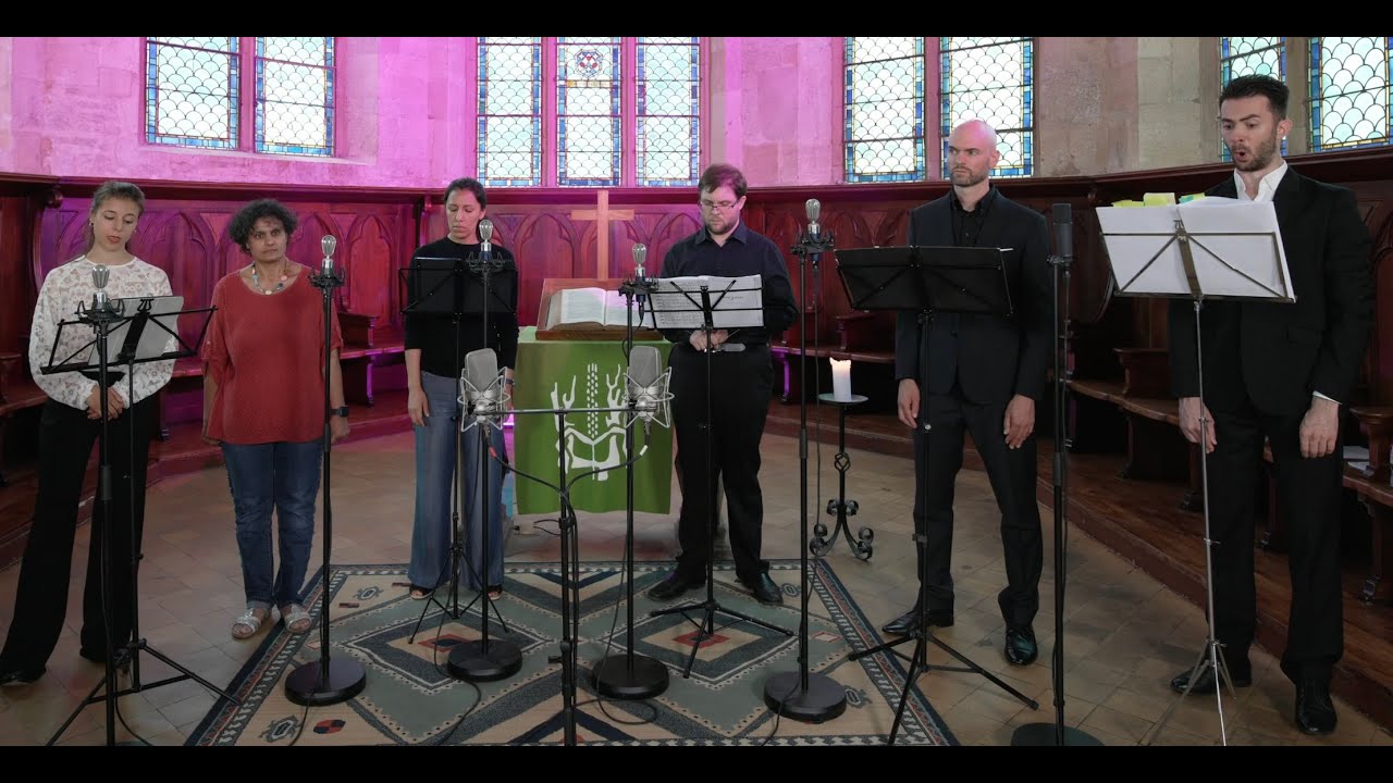 Bertrand Roulet, Morgane (opéra) scène à la ville d'Ys avec 6 chanteurs