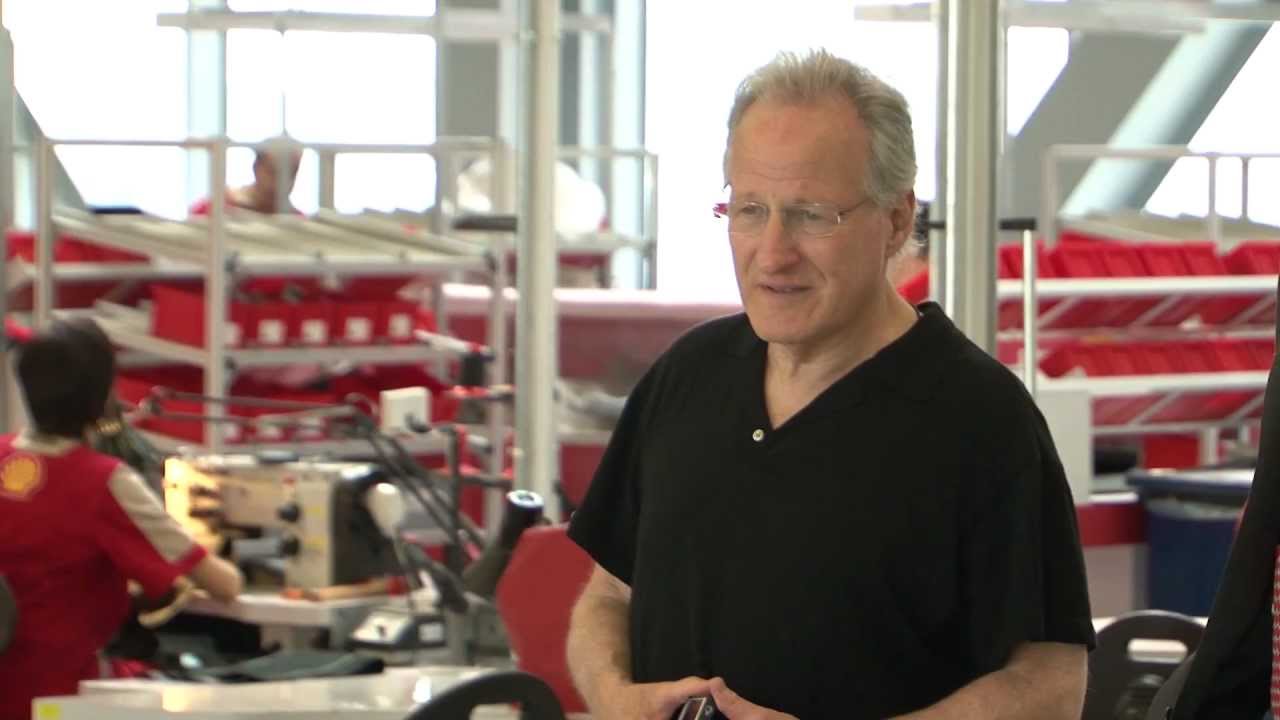 A morning in Maranello for Michael Mann