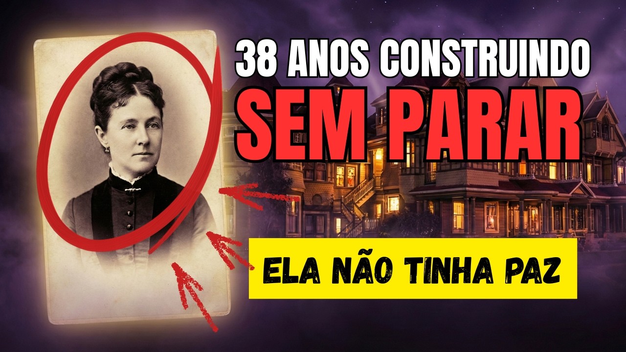 Ela Construiu Uma Casa por 38 Anos Sem Parar! O Mistério da Mansão Winchester #bizarro