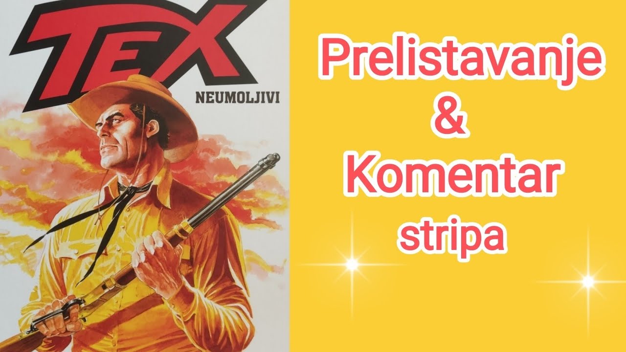 Veliki Tex - Neumoljivi - Prelistavanje i komentar stripa 