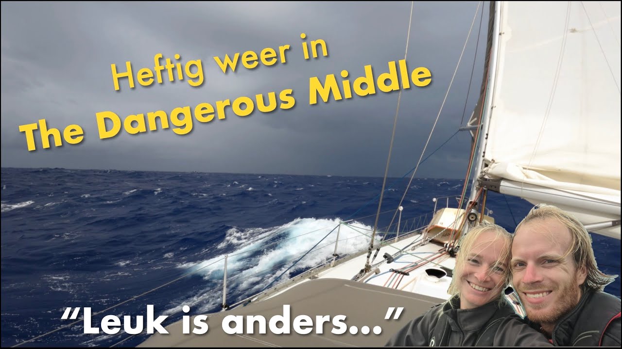 59. Op de vlucht voor WINDKRACHT 8! 💨 🌊 ⛈️ Zeilen naar Tonga met STORM!