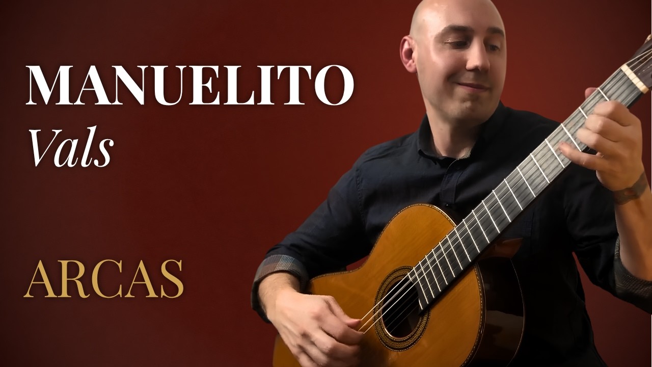 Arcas - Manuelito (Vals) | Classical Guitar | Played by Jonathan Richter