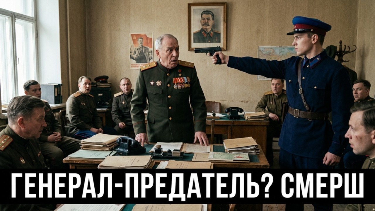ГЕНЕРАЛ-ПРЕДАТЕЛЬ СССР -  ОПЕРАЦИЯ СМЕРШа против агента Абвера 1944