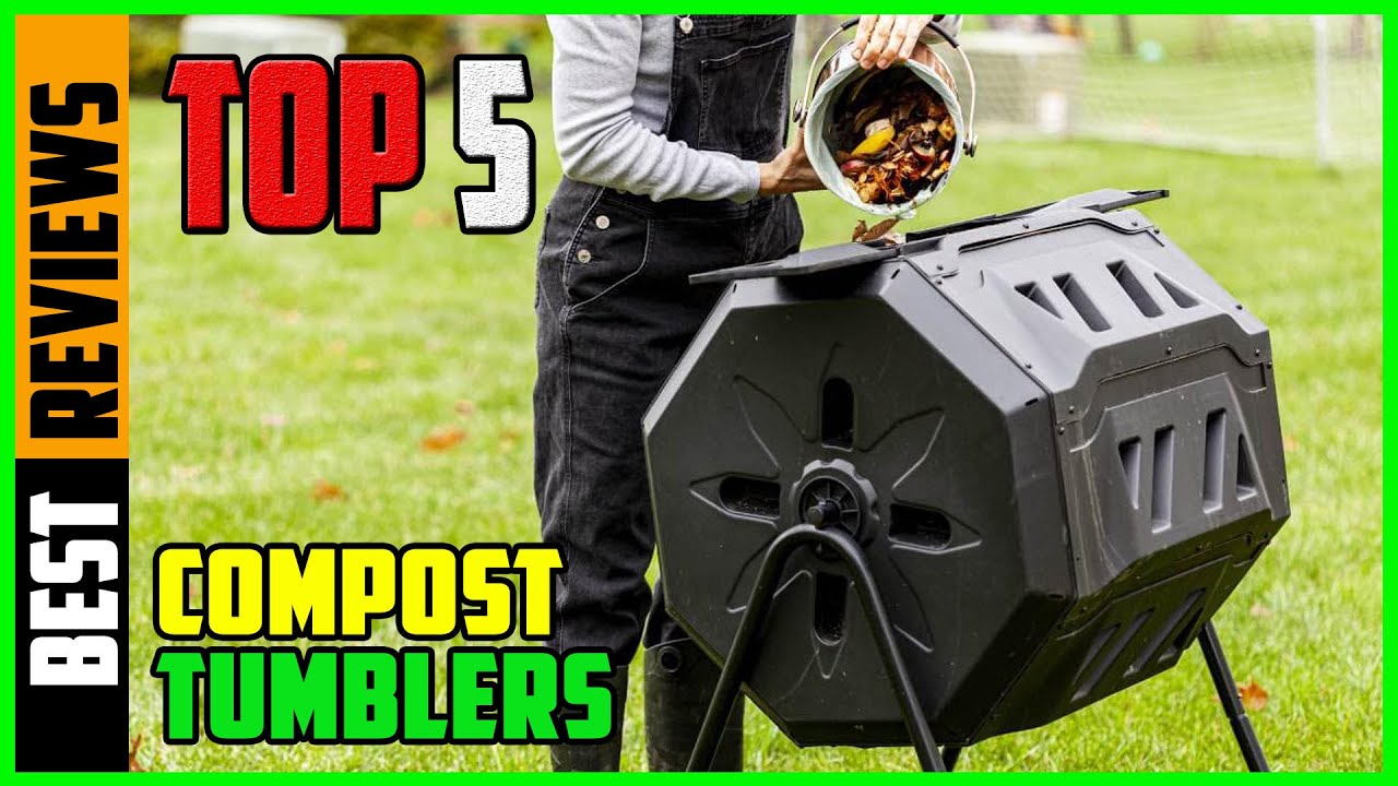 TOP 5 Best Compost Tumblers 2026 |  compost bin tumbler