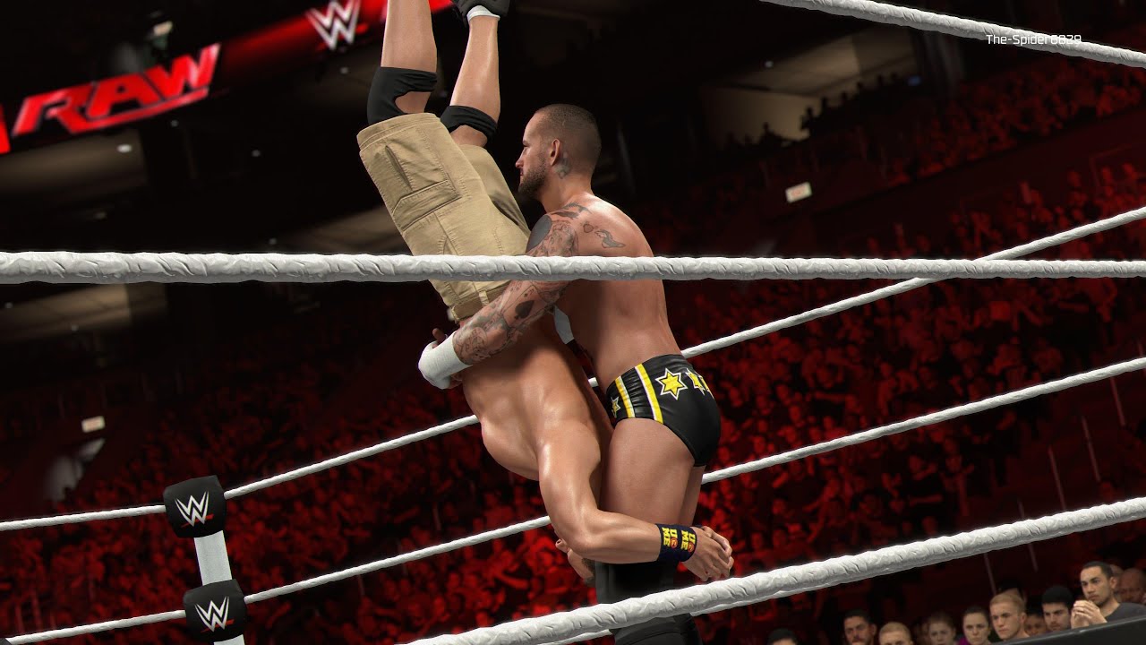 CM Punk VS John Cena - Monday Night RAW, WWE 2K26 Showcase
