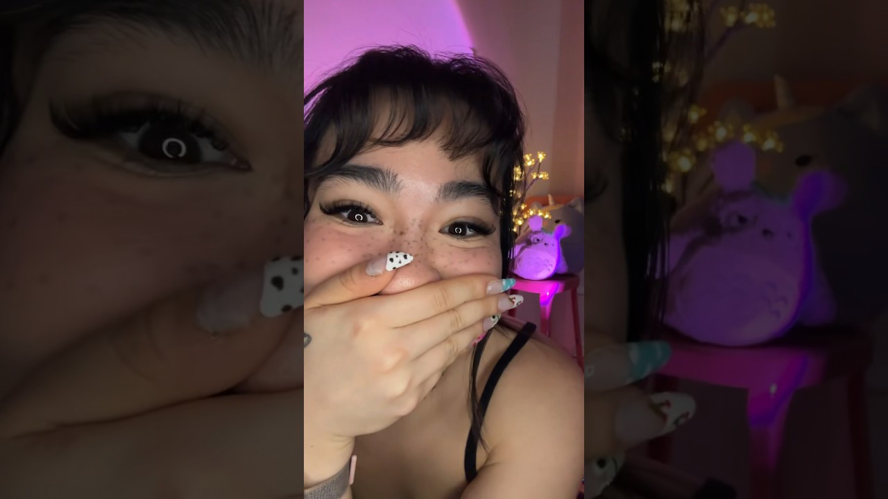 ASMR mas esqueci de checar o filtro antes 🤦&zwj;♀️ #asmr