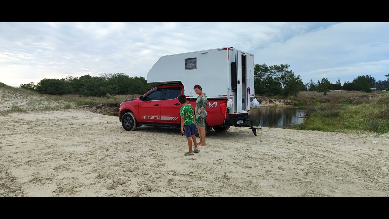 passeio com a camper farol da solidão.