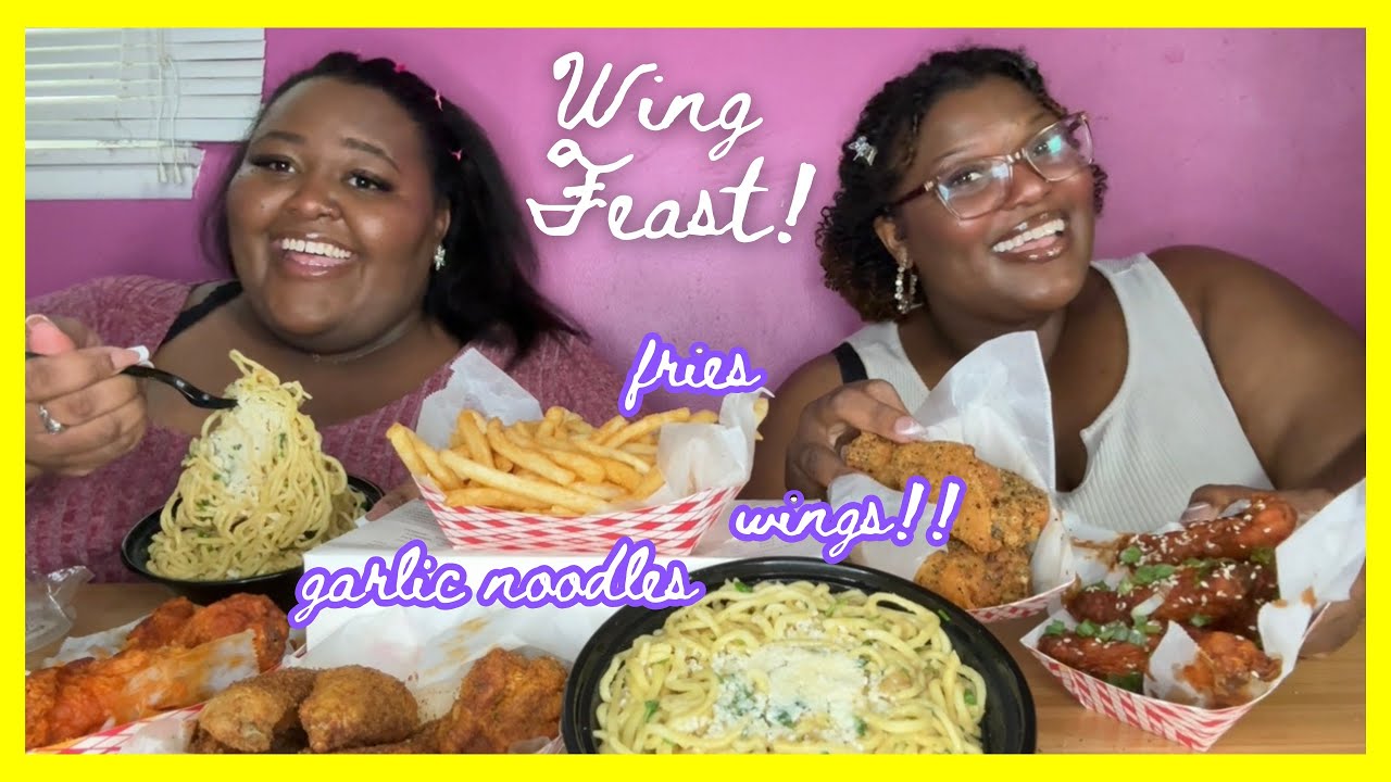 WING FERNO WING FEAST! mukbang | DeLexis