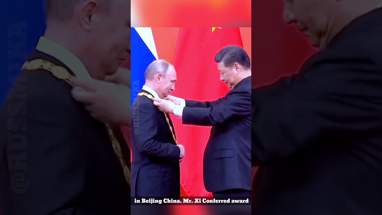 Mr. Xi Jinping and President Vladimir Putin | Russia | China | #russia #china #shorts #ytshorts
