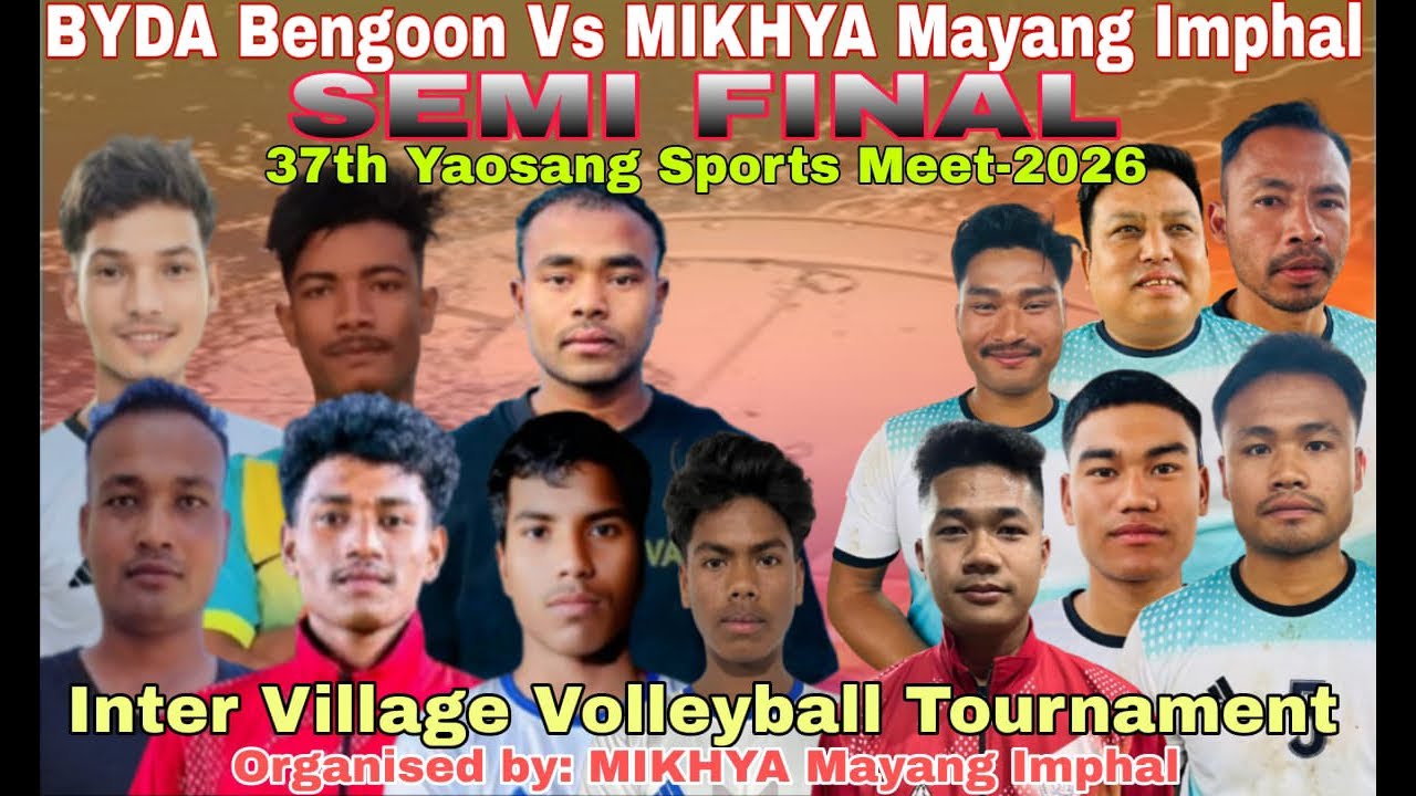 MIKHYA VS BYDA 2nd SEMI FINAL (3rd, 4th & 5th Set) Inter Village Volleyball Tournament-2026