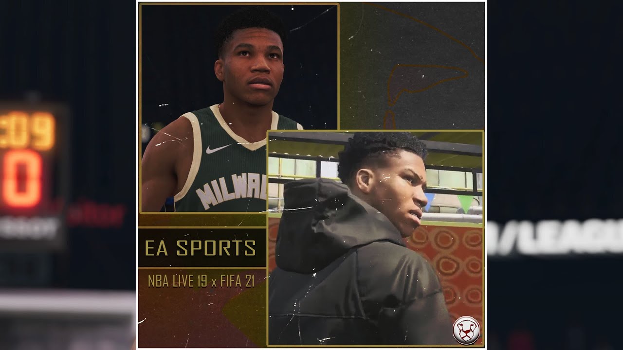 Giannis Antetokounmpo FIFA 21 & NBA Live 19 Face Scan Comparison | Improvements Made