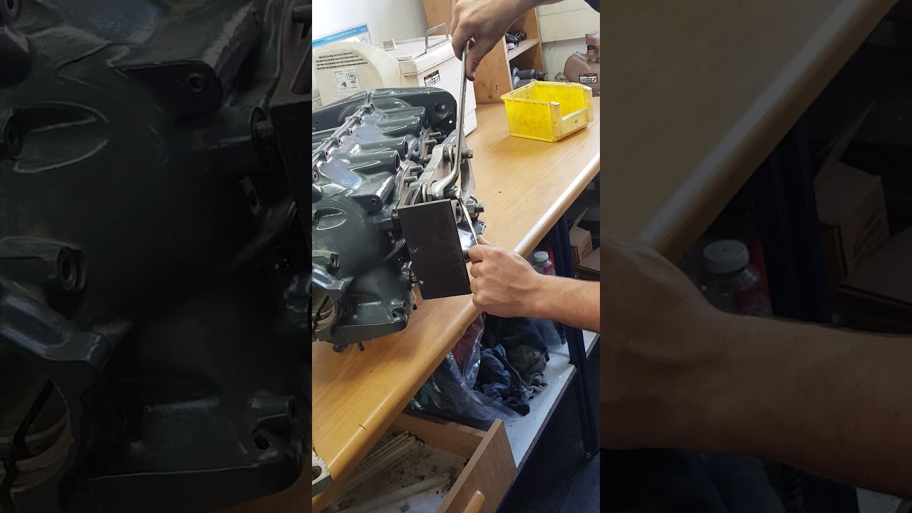 Splitting an O-360 Lycoming aircraft engine