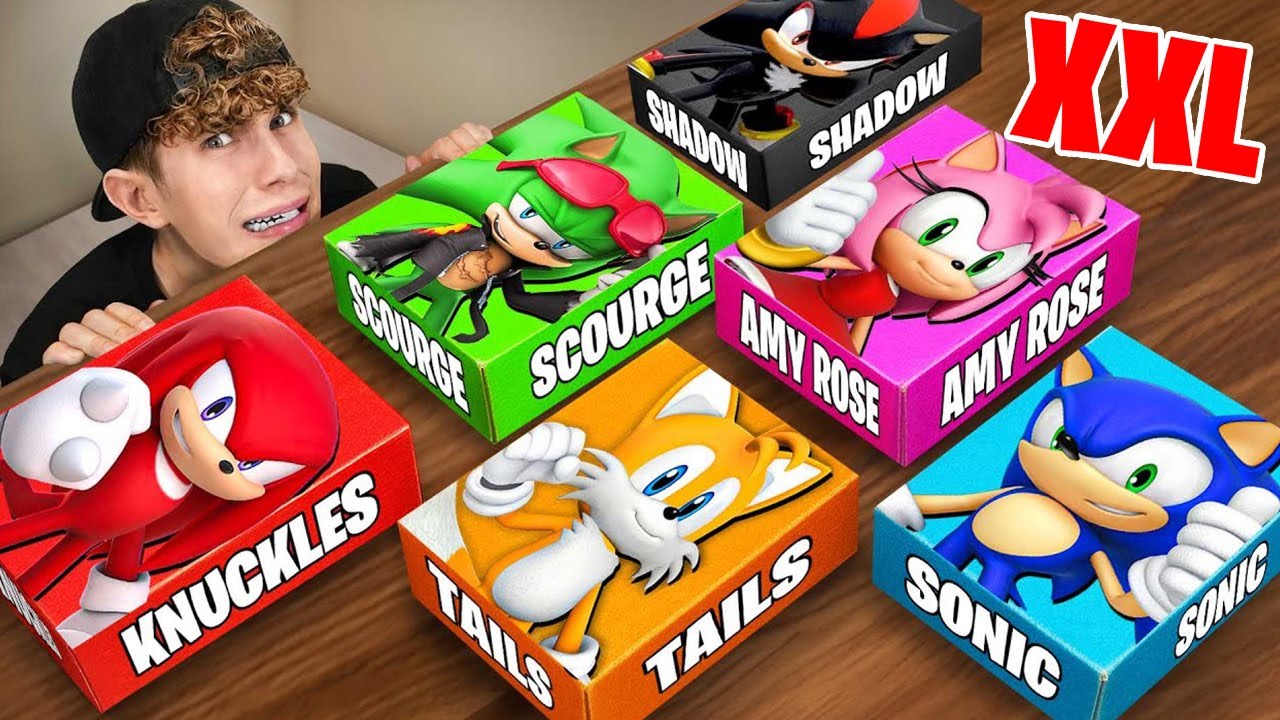НИКОГДА НЕ ОТКРЫВАЙ MYSTERY SONIC BOXES в 3 ЧАСА НОЧИ!!