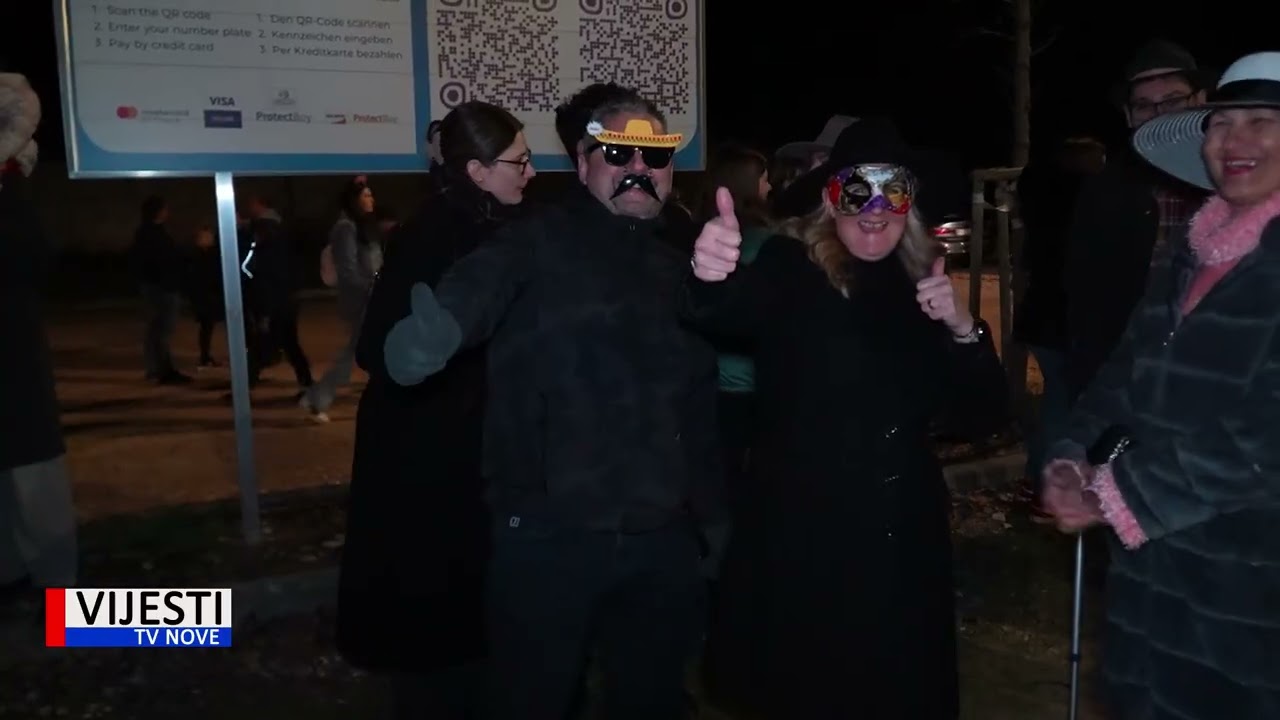 Vijesti TVN - Na Mandraču u Puli  spaljen karnevalski pust 