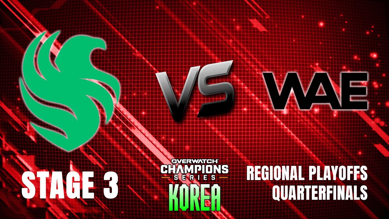 Team Falcons vs WAE - OWCS Korea Stage 3 Regional Playoffs