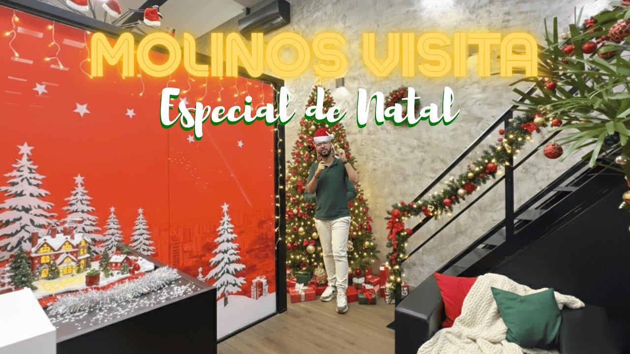 UM MOLINOS VISITA DIFERENTE: NOSSO ESCRITÓRIO EM CLIMA DE NATAL!