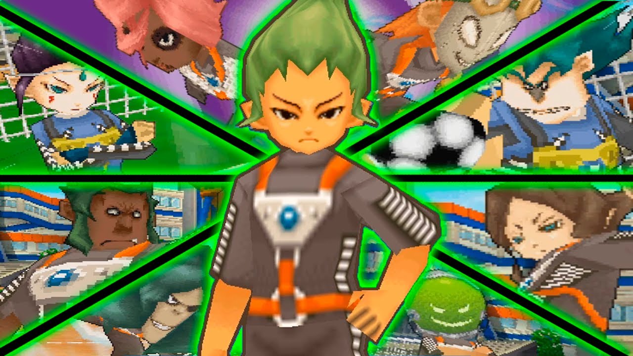 Gemini Storm | Все техники Hissatsu | Inazuma eleven DS