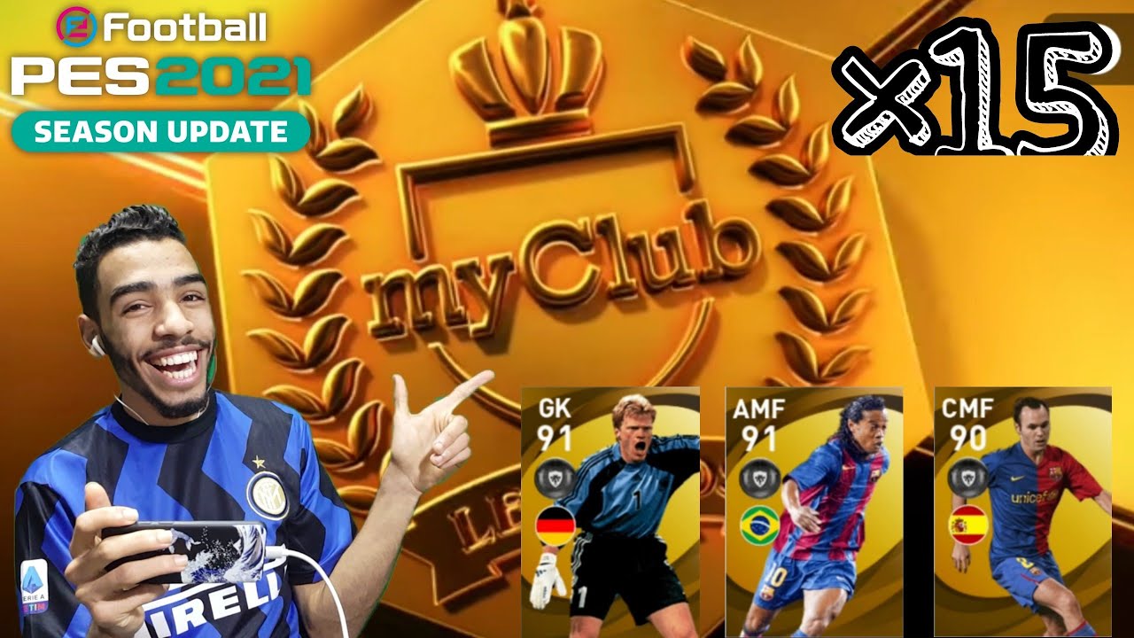 LEGENDS PACK OPENING PES 2021 MOBILE 🔥
