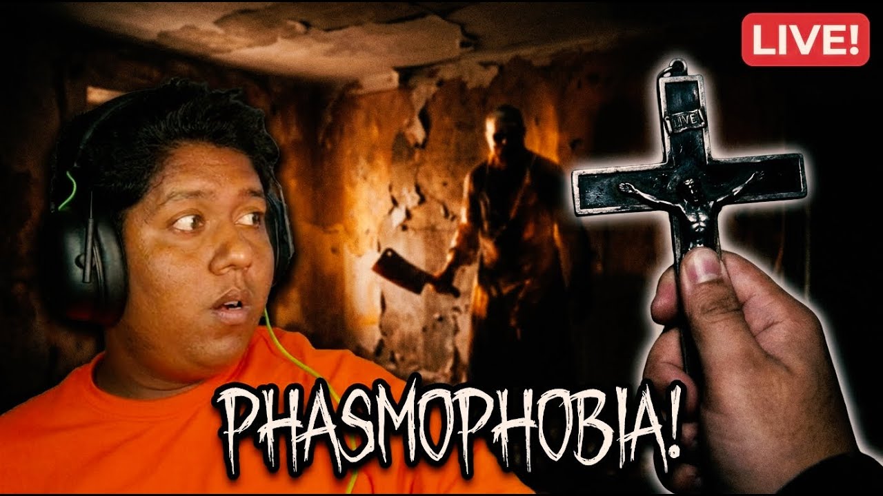 im playing PHASMOPHOBIA with friends  | PHASMOPHOBIA Live @keekogaming9293  @livegameon
