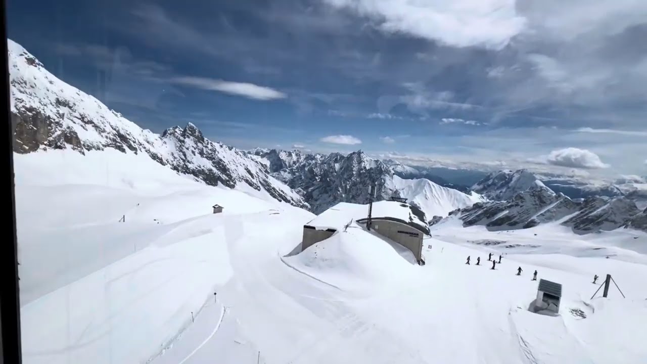 ZUGSPITZE TOP OF GERMANY APRIL 2024