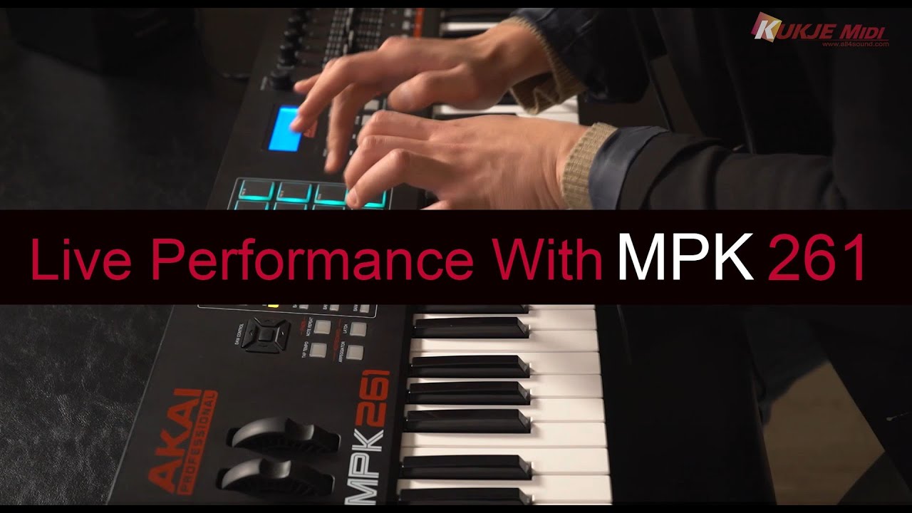 [국제미디]Live Performance with MPK261
