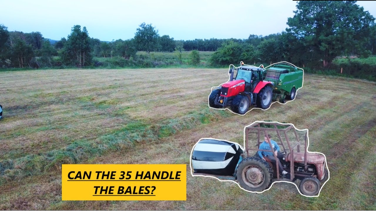 CAN LOVELY LEITRIM HANDLE THE BIG MASSEY? -- BIG DAYS BALING PT.3