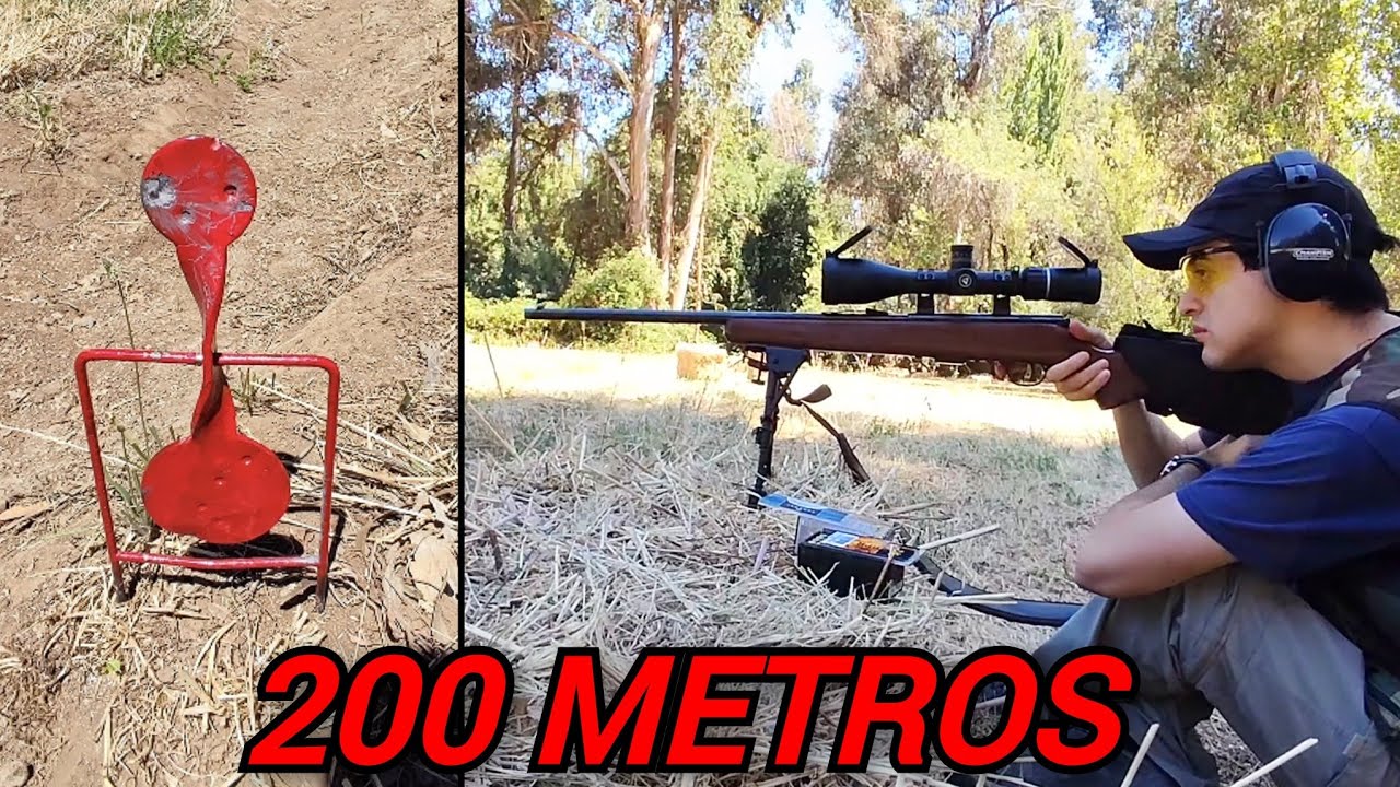 200 METROS con 22 Magnum | Savage 93 G #22wmr #targetshooting #hunting