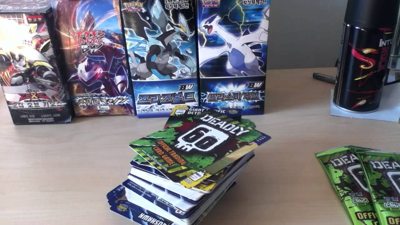 Deadly 60 official trading card game booster box recap