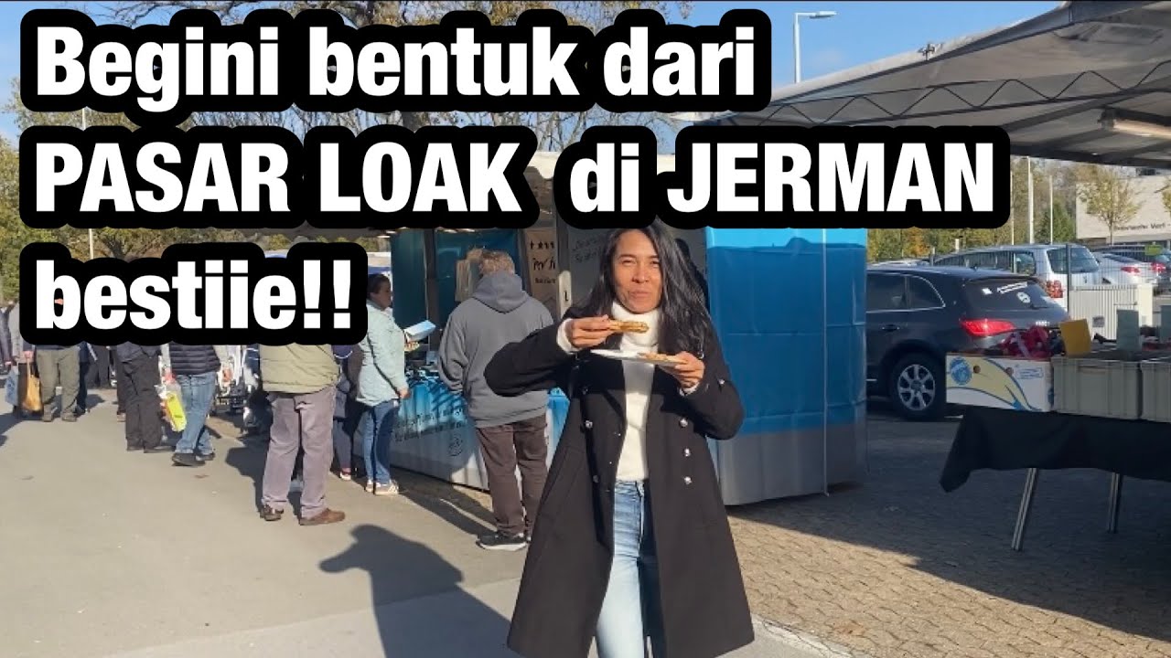 SEPERTI APAKAH PASAR LOAK DI JERMAN #jermanindonesia  #hidupdijerman #pasarloak #jalanjalan