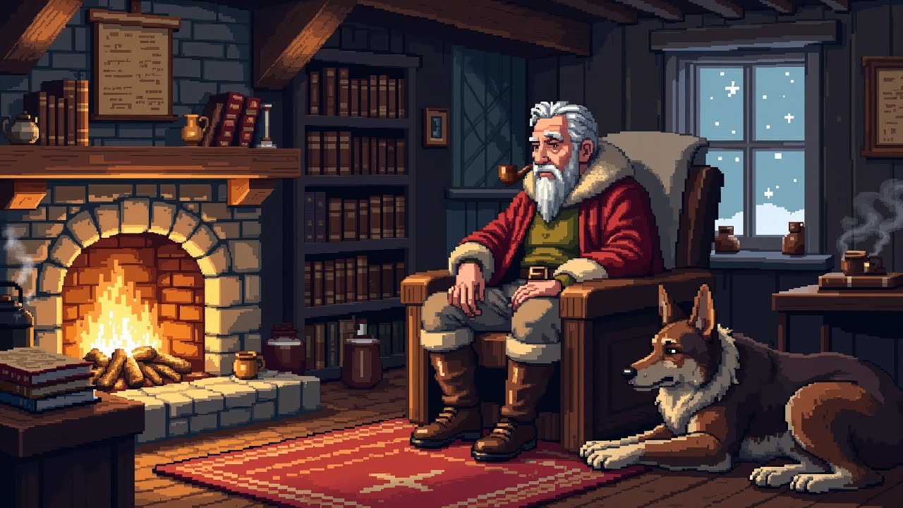 The Hermit&rsquo;s Hut Is Warm and Safe | Relaxing Medieval Music for Sleep, Study & Calm 🛖