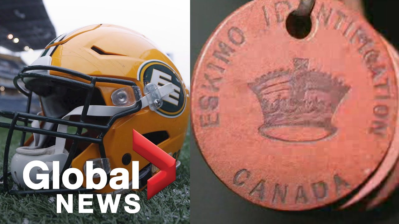 The history of now-former name of Edmonton's CFL club, 