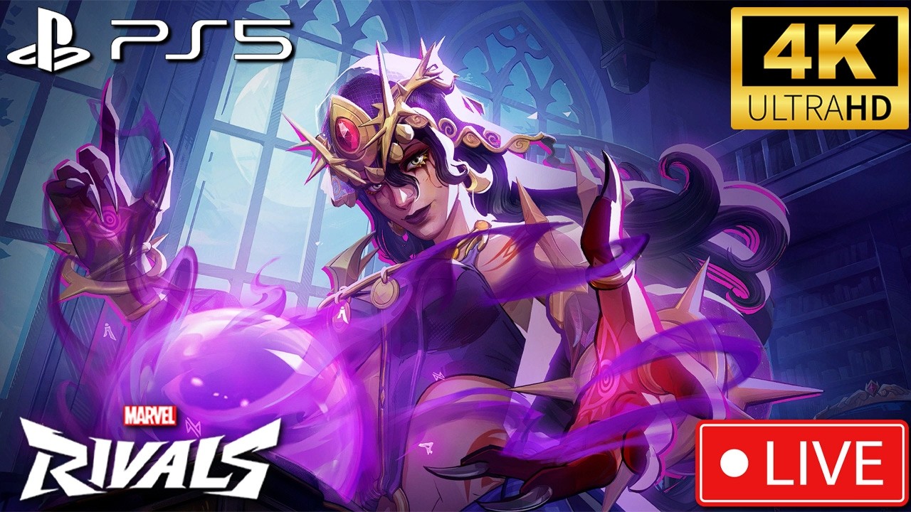 🔴Marvel Rivals: It's My Birthday! 🎉 Top 100 Scarlet Witch Elevating to Eternity (PS5 4K)