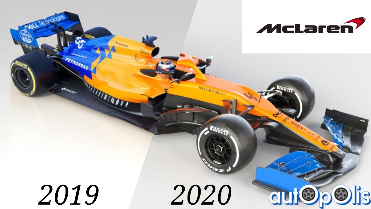 MCLAREN mcl35 VS mcl34!. F1 2020 vs 2019 // EVOLUTION