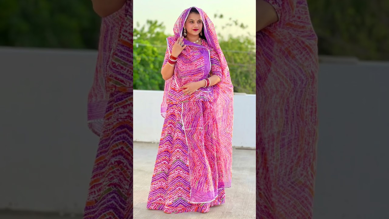 Cottan Lehriya Cotton Rajputi Dress 9828482771 #rajputiswag #wholesale #rajputidress #rajputana