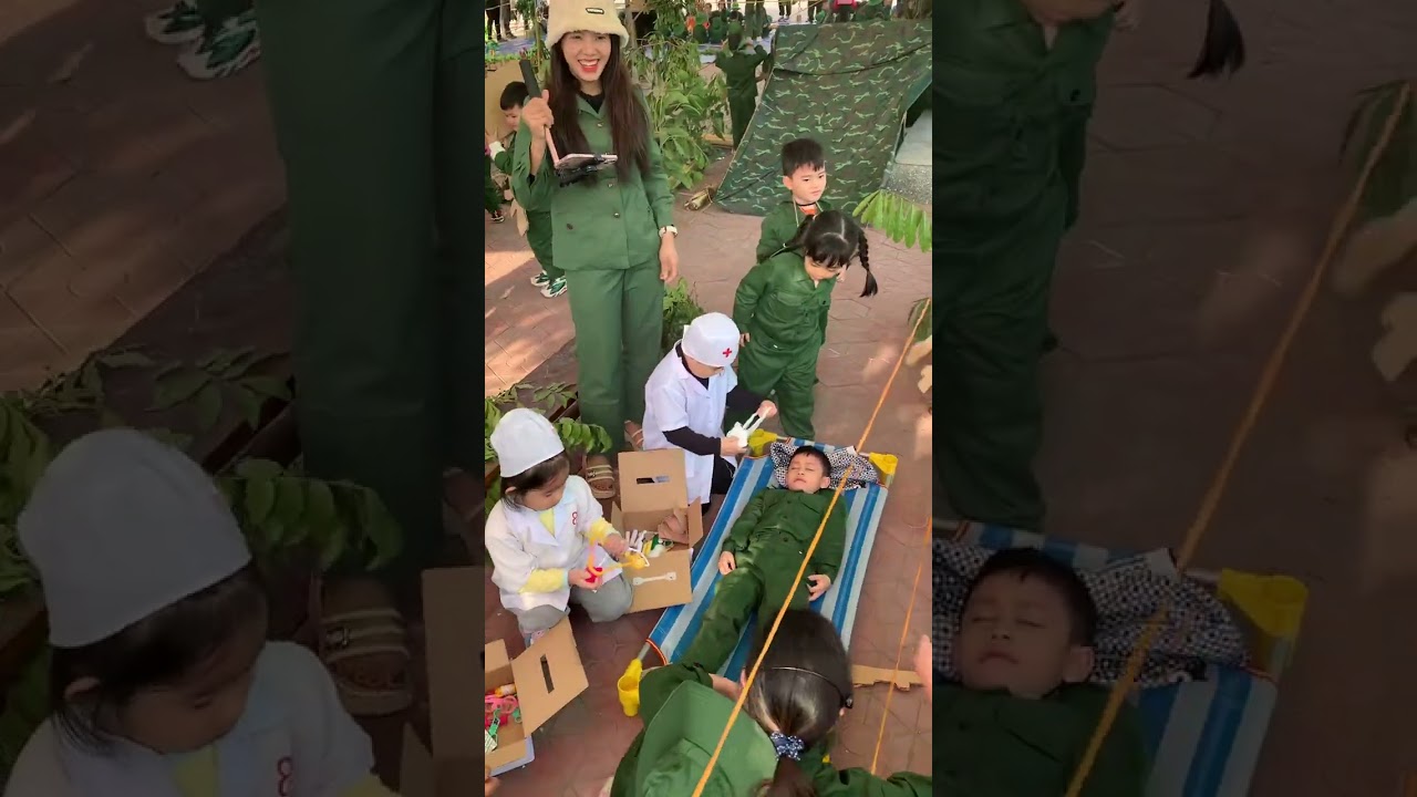 Chiến sĩ tí hon#funny #chiensi #haiphong