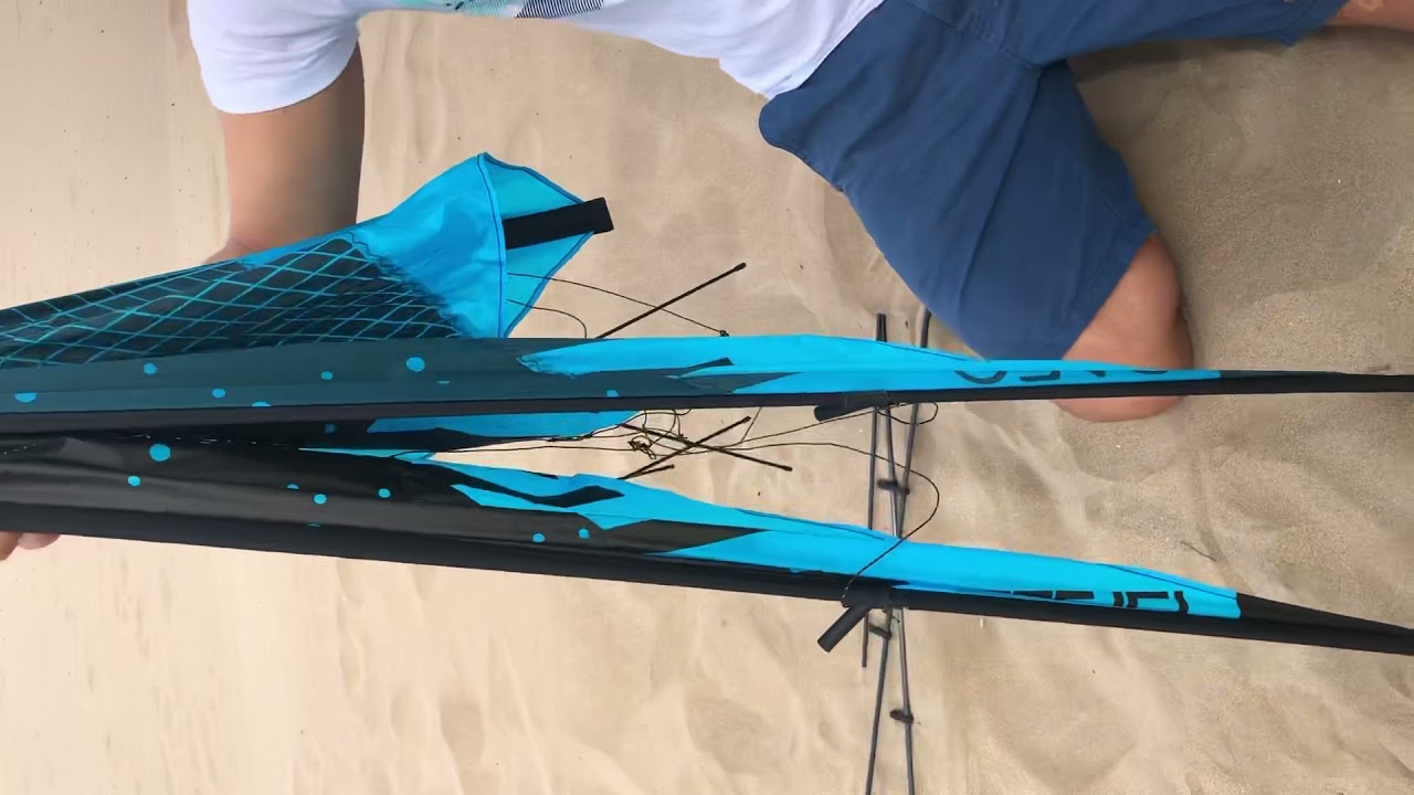 FYF 500 orao carbon structure. Fly_ cometa_pájaro. Decathlon. Cero volant. How to assemble