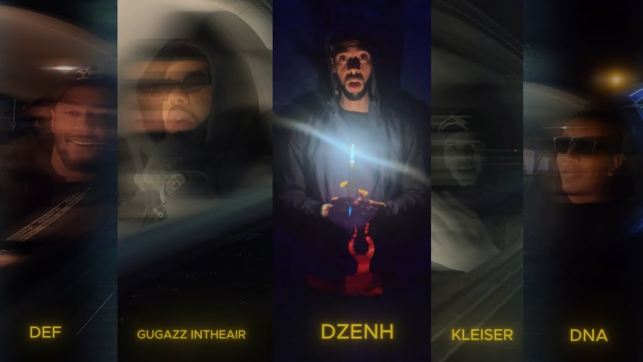 Gugazz iNTHEAiR - UKNOW (ft. DEF, Kleiser, DNA, Dzenh) prod. By KBeatz Visualiser part. 2 