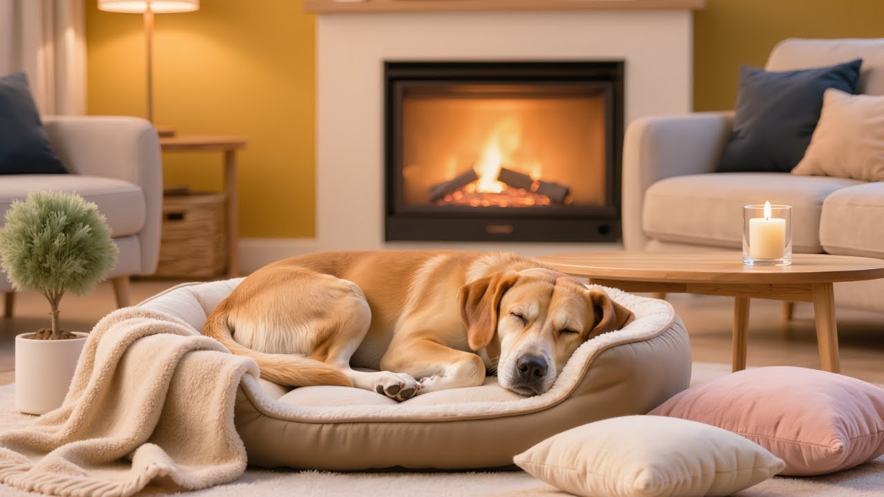 10h Calming Piano Music for Dogs at Home🎵 Reduce Stress & Create a Safe Atmosphere | Dog Music