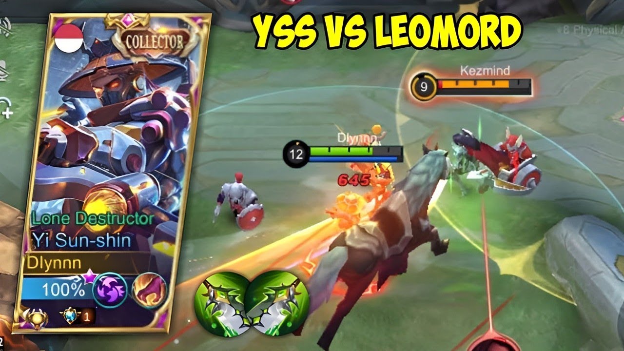 CARA MELAWAN HYPER LEOMORD PAKE YSS!! | YSS VS LEOMORD BUFF!! | TOP GLOBAL YSS - Mobile Legends