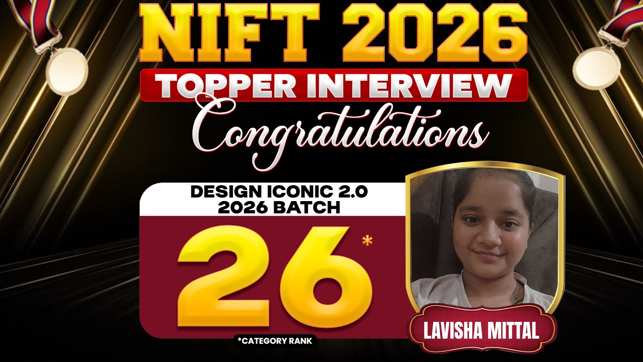 NIFT Final Result 2026 | Topper's Interview | AIR 26 | NIFT Topper 2026