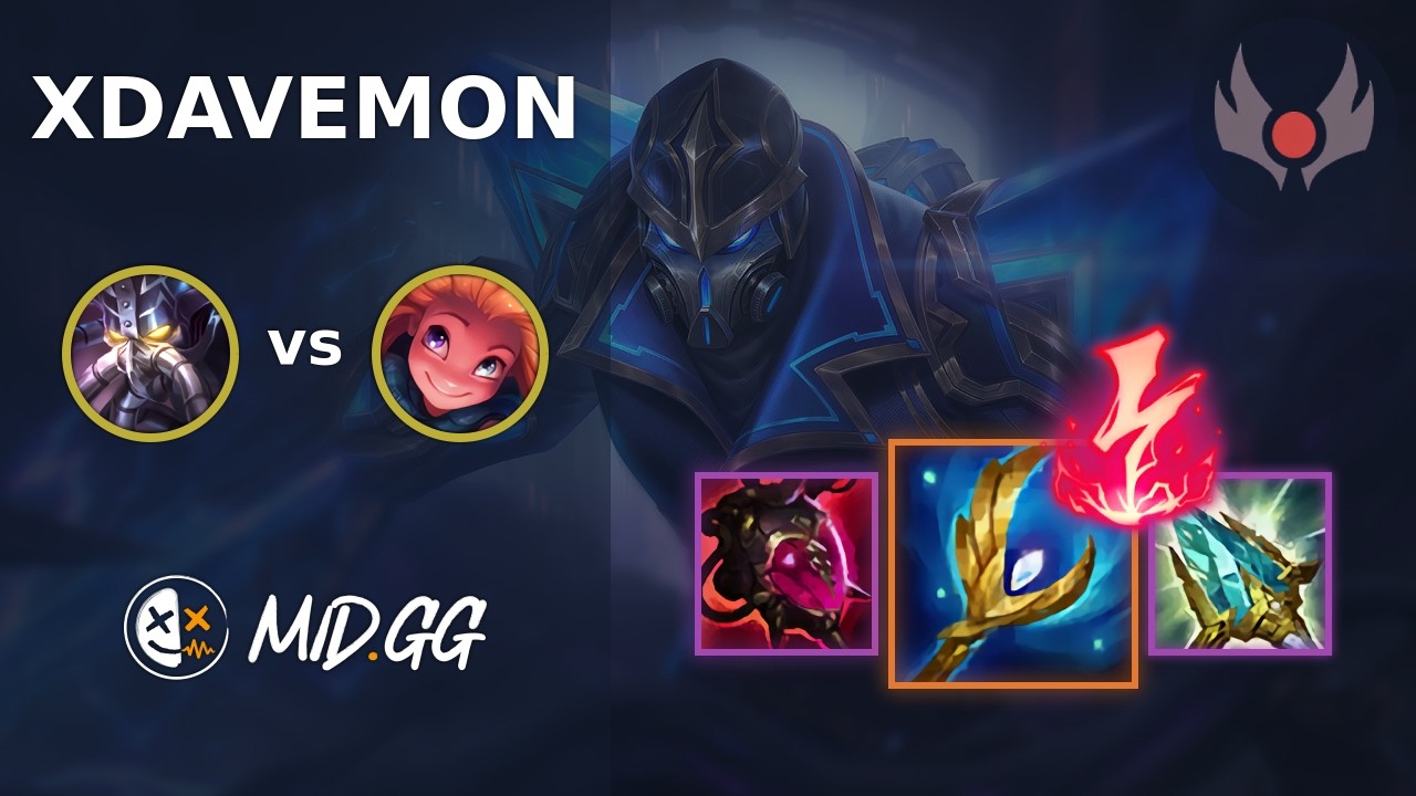 MID.GG: [ xDavemon ] Kassadin MID vs Zoe | NA GRANDMASTER | LOL Season 2026