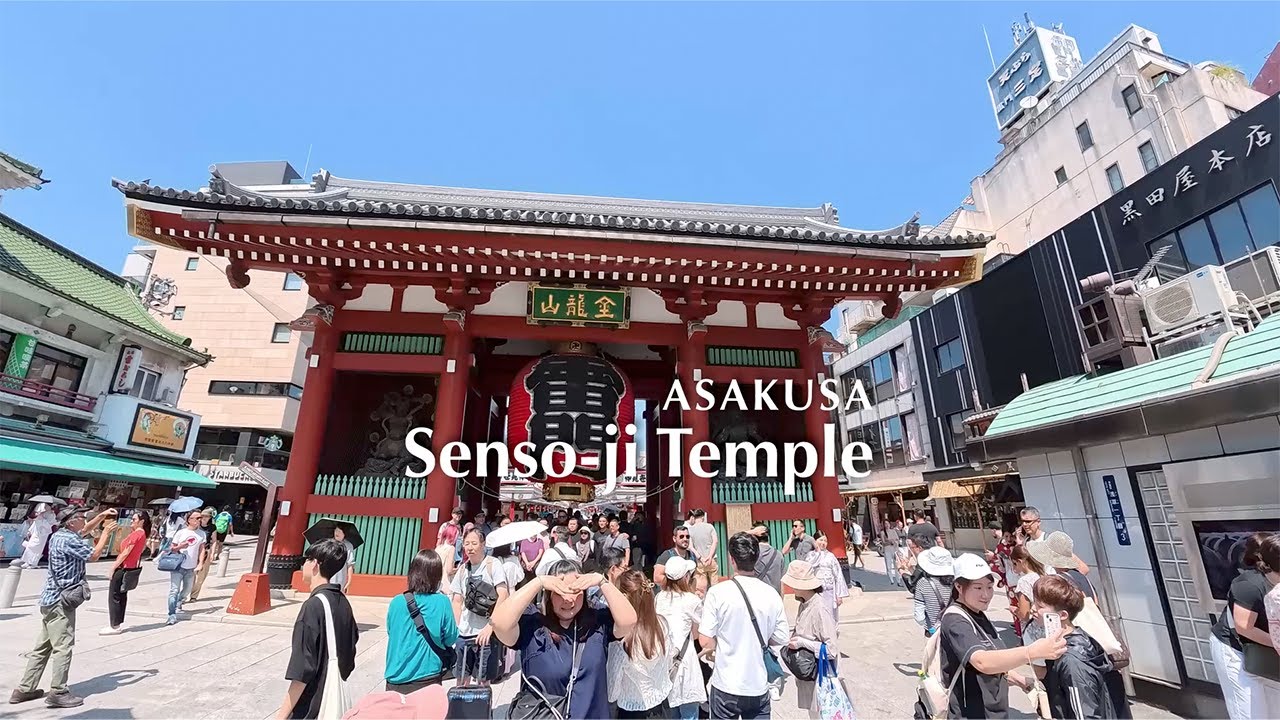 Beauty of Asakusa. Senso-ji temple